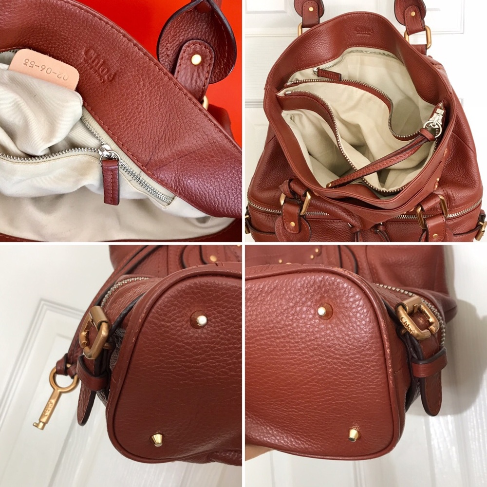 Chloé Paddington Large Tote Leather Bag - Picture 7 of 8